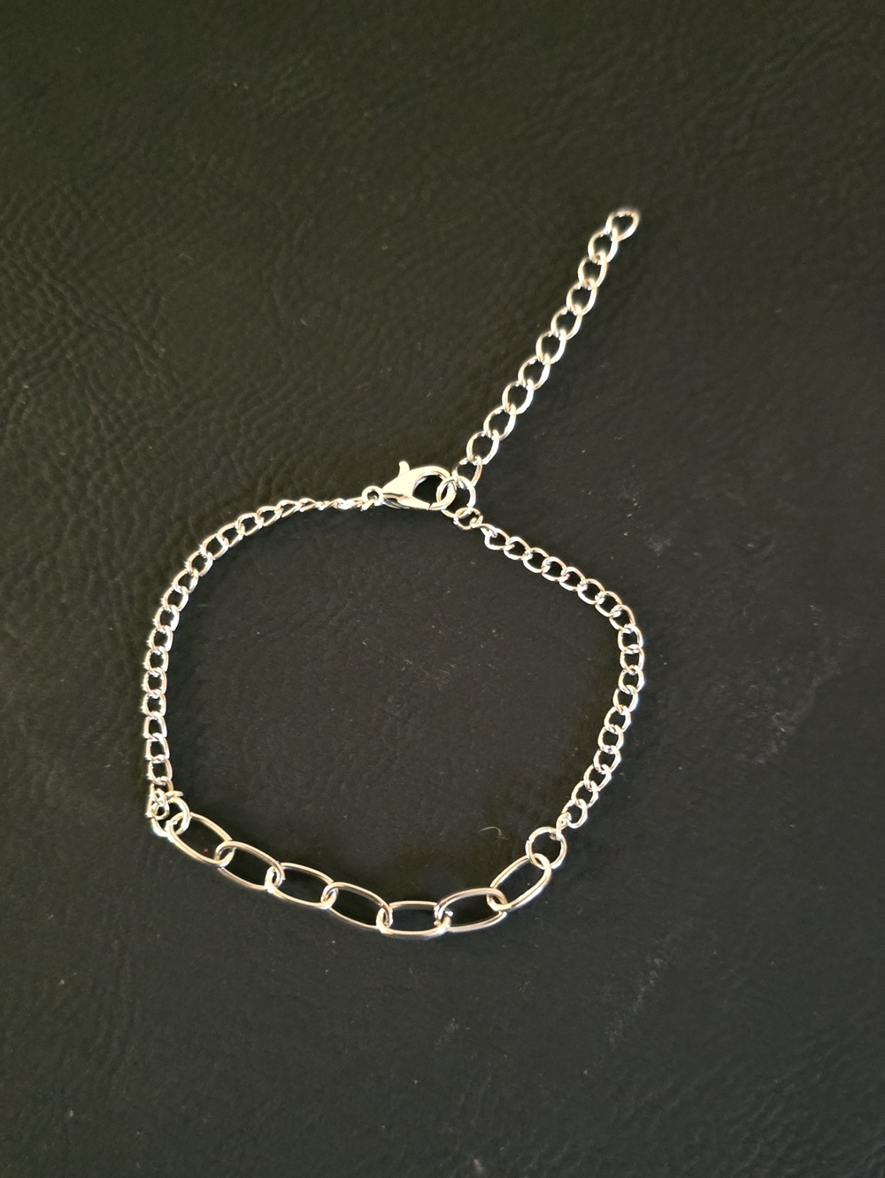 Silver Chain Link Bracelet